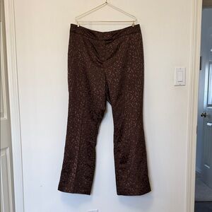 Fabulous Chocolate Brown Wide Leg Pants